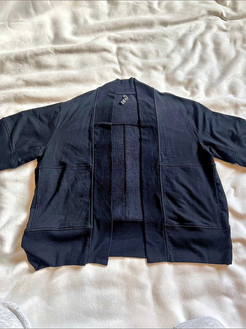 Athleta Lotus Wrap Jacket Black XXS/XS NWT